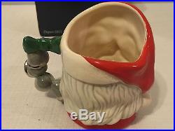 Royal Doulton Santa Claus WithBell Handle Character Jug/Toby D6964 Only 1000 Made