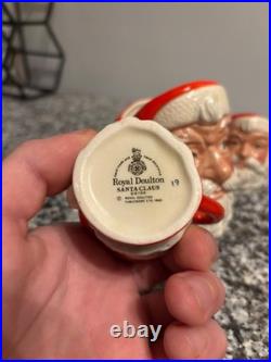 Royal Doulton Santa Claus set of 3 cups vintage cups Christmas gift Royal Doulton Santa Claus set of 3 cups vintage cups Christmas gift