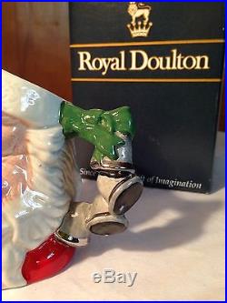 Royal Doulton Santa withSilver Bells Character Jug