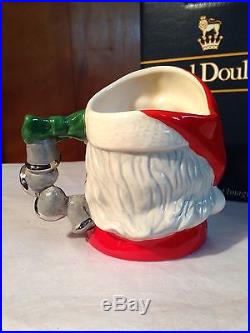 Royal Doulton Santa withSilver Bells Character Jug