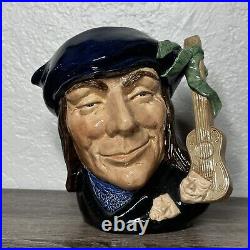 Royal Doulton Scaramouche Large Character Jug D6558 Made in England