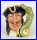 Royal Doulton Small Character Jug'Captain Hook' Made In UK D6601