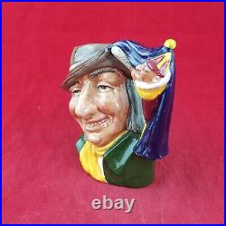 Royal Doulton Small Character Jug D6593 Punch and Judy Man 7161 RD