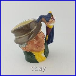 Royal Doulton Small Character Jug D6593 Punch and Judy Man 7664 RD