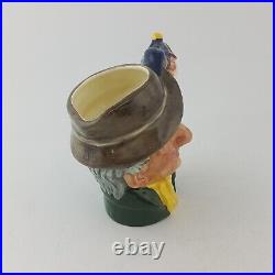 Royal Doulton Small Character Jug D6593 Punch and Judy Man 7664 RD