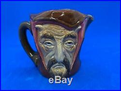 Royal Doulton Small Character Jug! Mephistopheles! With Verse! D5758! Mint. Rare