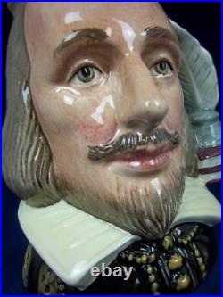 Royal Doulton Small Character Jug Of Shakespeare by William K. Harper D6938