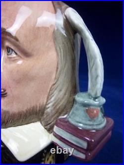 Royal Doulton Small Character Jug Of Shakespeare by William K. Harper D6938