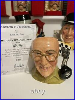 Royal Doulton Small Murray Walker Character Jug