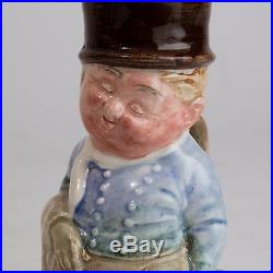 Royal Doulton Small Toby Jug Dickens Character'The Fat Boy' Marked'A