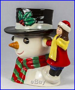 Royal Doulton Snowman D7241 Character Toby Jug Limited Edition #80 Boxed Rare