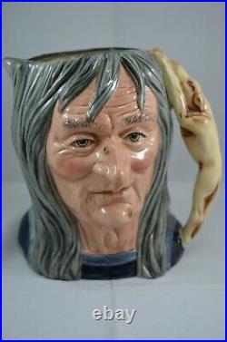 Royal Doulton Special Edition Character Jug The Pendle Witch D 6826 Signed