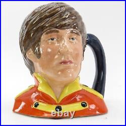 Royal Doulton THE BEATLES BAND CHARACTER JUGS & A 1987 John Lennon Colourway Jug