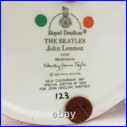 Royal Doulton THE BEATLES BAND CHARACTER JUGS & A 1987 John Lennon Colourway Jug