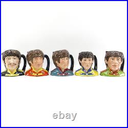 Royal Doulton THE BEATLES BAND CHARACTER JUGS & John Lennon Colourway Jug