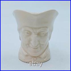 Royal Doulton THE CARDINAL white Small Size Character Jug with A mark. PO