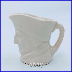 Royal Doulton THE CARDINAL white Small Size Character Jug with A mark. PO