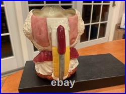 Royal Doulton THE CLOWN Character Jug First Version D6322 White Hair Rare