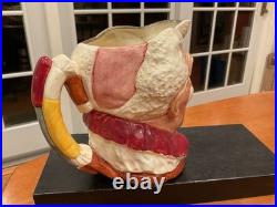 Royal Doulton THE CLOWN Character Jug First Version D6322 White Hair Rare