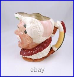 Royal Doulton THE CLOWN Character Jug First Version D6322 White Hair Rd. Nos