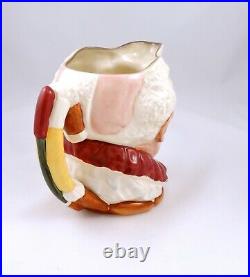 Royal Doulton THE CLOWN Character Jug Rd. Nos. First Version D6322 White Hair