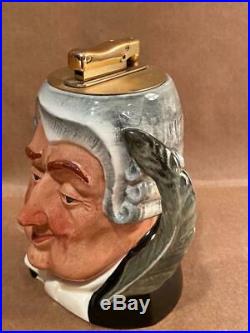 Royal Doulton THE LAWYER Character Lighter Toby Jug Good Condition No Box