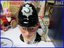 Royal Doulton THE LONDON BOBBY Large Toby Character Mug Jug England N Mint withBox Royal Doulton THE LONDON BOBBY Large Toby Character Mug Jug England N Mint withBox