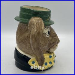 Royal Doulton THE MARCH HARE D6776 Rabbit English Character Jug 1545B