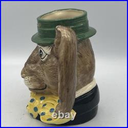 Royal Doulton THE MARCH HARE D6776 Rabbit English Character Jug 1545B