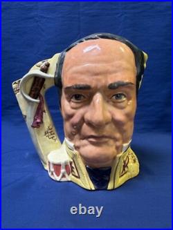 Royal Doulton The Antagonists Collection Battle of the Alamo Toby Jug