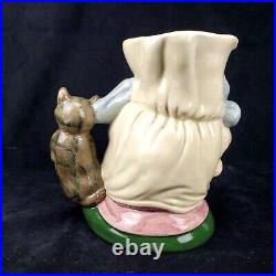 Royal Doulton The COOK AND THE CHESHIRE CAT Large Character Toby Jug Signed