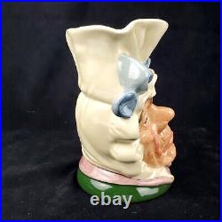 Royal Doulton The COOK AND THE CHESHIRE CAT Large Character Toby Jug Signed