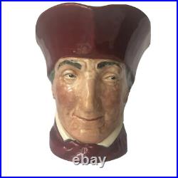 Royal Doulton The Cardinal Large Hand Painted Toby Mug Pitcher England 6 3/8