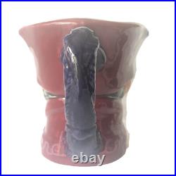 Royal Doulton The Cardinal Large Hand Painted Toby Mug Pitcher England 6 3/8