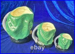 Royal Doulton-The Fortune Teller- Complete Set (Lg, Sm, Min), Designer, G Sharpe