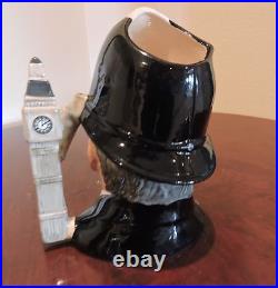 Royal Doulton The London Bobby LARGE D6744 Character Jug Big Ben Handle
