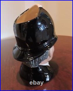Royal Doulton The London Bobby LARGE D6744 Character Jug Big Ben Handle