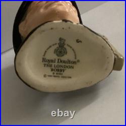 Royal Doulton The London Bobby character jug set + The Bobby figurine