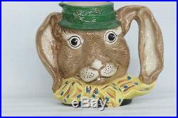 Royal Doulton The March Hare D6776 Rabbit English Character Jug 1545B