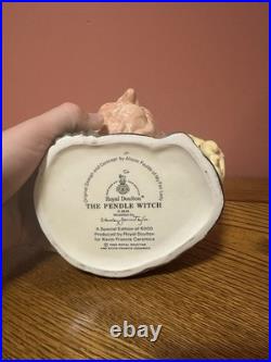 Royal Doulton The Pendle Witch D6826 Limited Edition Character Jug 1988 Rare
