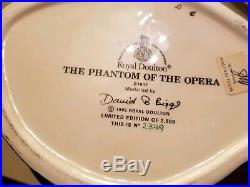 Royal Doulton The Phantom Of The Opera LIM Ed Toby Character Jug Mug 2349/2500