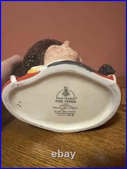 Royal Doulton The Piper D6918 Large Character Jug Limited Edition of 2500