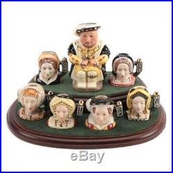 Royal Doulton The Six Wives of King Henry VIII Tiny Character Jugs