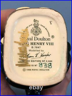 Royal Doulton The Six Wives of King Henry VIII Tiny Character Jugs Signed