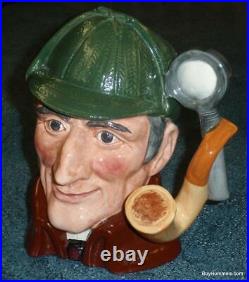 Royal Doulton The Sleuth Character Toby Jug D6631 Collectible Detective Gift