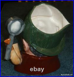 Royal Doulton The Sleuth Character Toby Jug D6631 Collectible Detective Gift