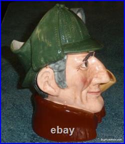 Royal Doulton The Sleuth Character Toby Jug D6631 Collectible Detective Gift