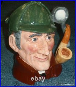 Royal Doulton The Sleuth Character Toby Jug D6631 Collectible Detective Gift