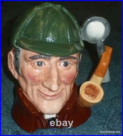 Royal Doulton The Sleuth Character Toby Jug D6631 Collectible Detective Gift