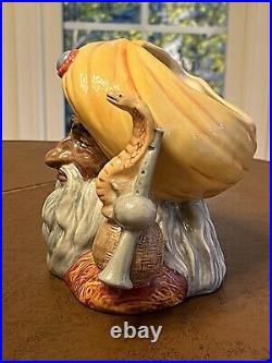 Royal Doulton The Snake Charmer Character Toby Jug D6912 Ltd Ed. 7.5 w Card